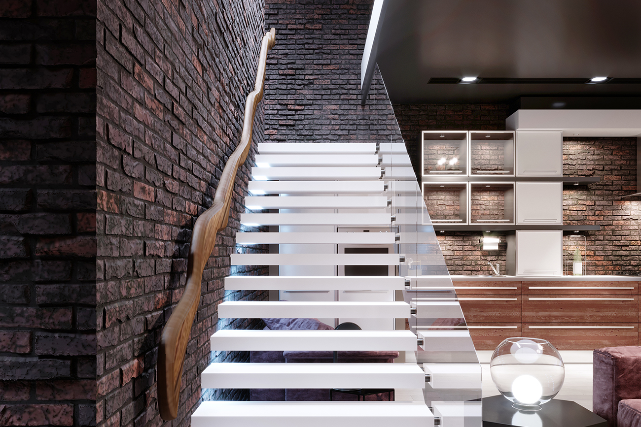 Stair store light design